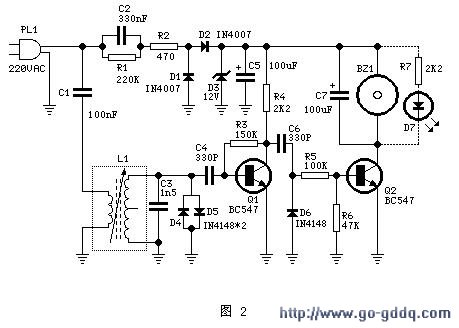 电力线载波遥控报警器的制作_电路图_电子产品世界